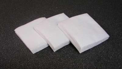 Cleaning Equipment Pro Shot Products Ready Series COTTON CLEANING PATCH 2-1/4" SQUARE .38.45CAL 750/PK